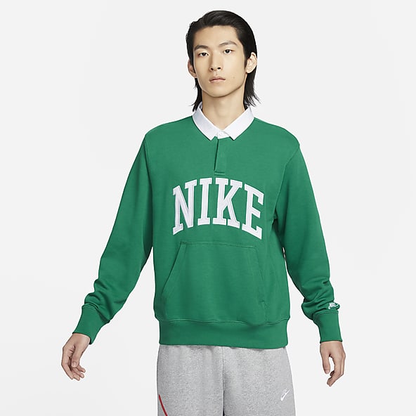 Green sweatshirt nike shop